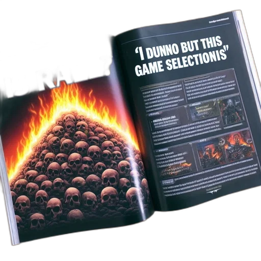fire, gaming, magazine, features transparent PNG cut-out