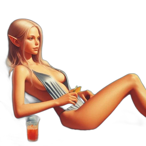 dress, concept art, fantasy art, pixel art transparent PNG cut-out