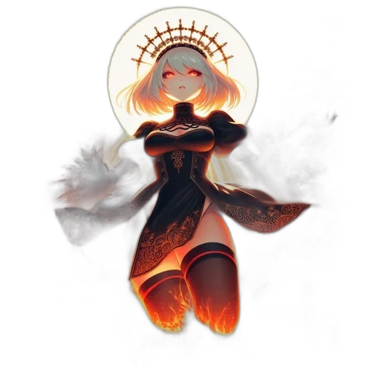 dress, robot, crown, mask transparent PNG cut-out