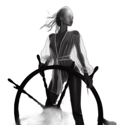 staff, dress, jewelry, robot transparent PNG cut-out