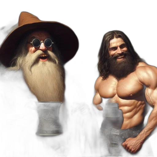 concept art, fantasy art, 3d render, pixel art transparent PNG cut-out