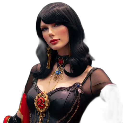 jewelry, staff, fantasy art, 3d render transparent PNG cut-out