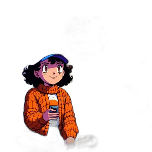 jacket, bottle, robot, staff transparent PNG cut-out