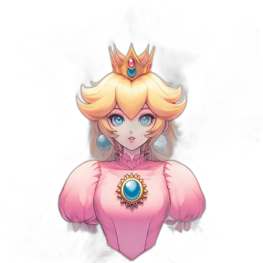 crown, dress, jewelry, concept art transparent PNG cut-out