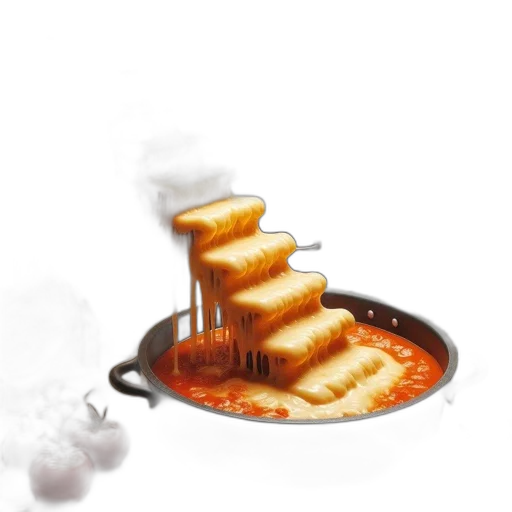 food, concept art, photorealistic, 3d render transparent PNG cut-out