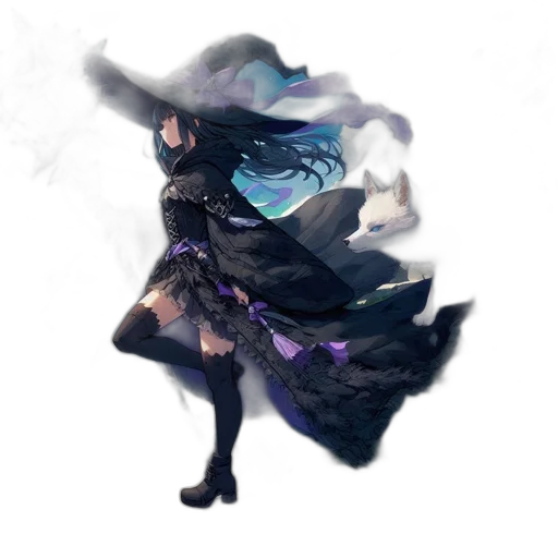 dress, staff, mask, dragon transparent PNG cut-out