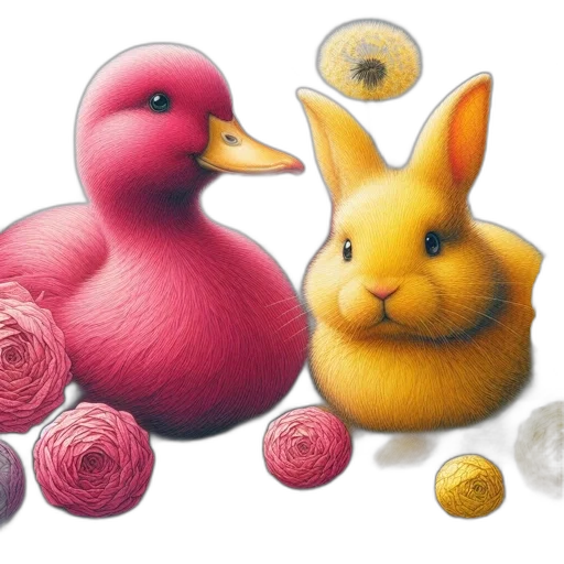 animal, photorealistic, watercolor, concept art transparent PNG cut-out