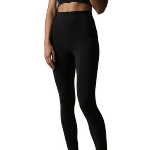 dark, row, leggings, black transparent PNG cut-out
