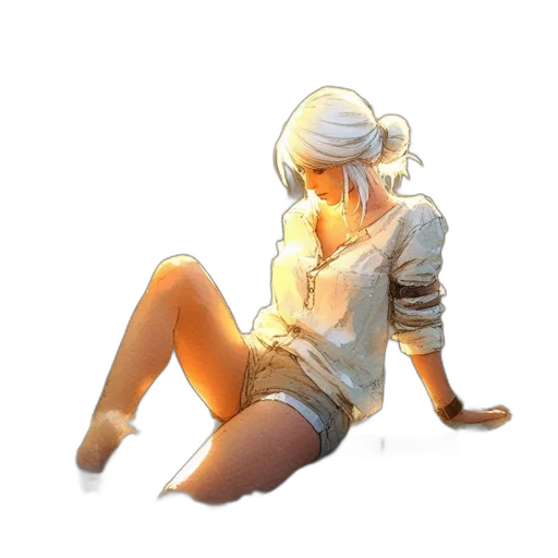 dress, jacket, robot, weapon transparent PNG cut-out