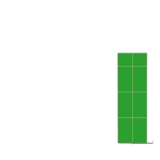 pixel art, 3d render, green, monochrome transparent PNG cut-out