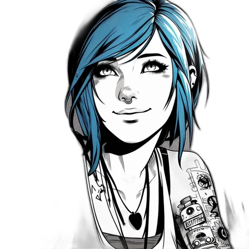 face, robot, cartoon, comic book art transparent PNG cut-out