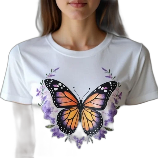 photorealistic, woman, wearing, white transparent PNG cut-out