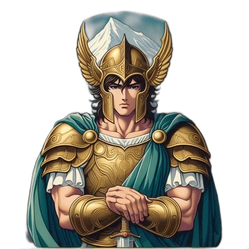 crown, sword, dragon, staff transparent PNG cut-out