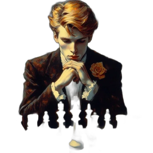 jacket, crown, concept art, pixel art transparent PNG cut-out
