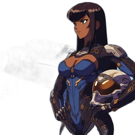 weapon, robot, dress, concept art transparent PNG cut-out