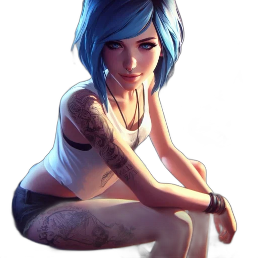 dress, face, robot, concept art transparent PNG cut-out