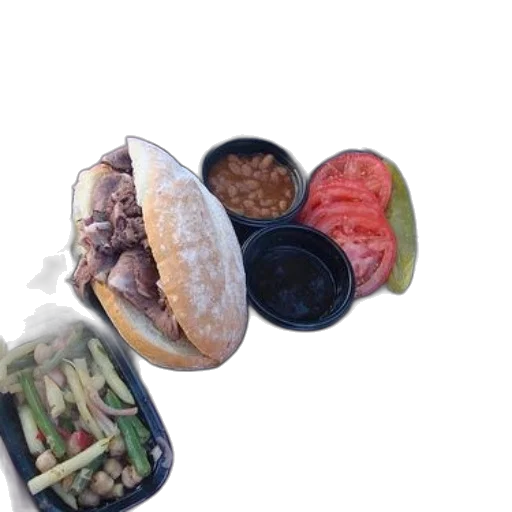 food, 3d render, meal, tray transparent PNG cut-out