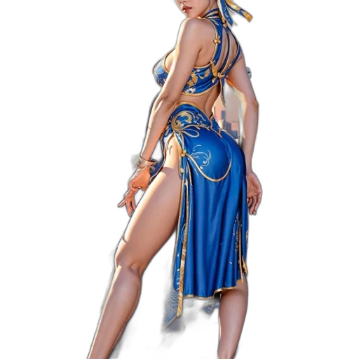staff, dress, sword, fantasy art transparent PNG cut-out