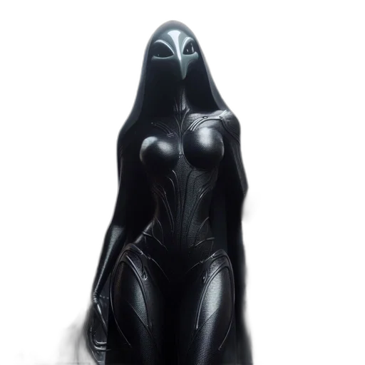 mask, dress, creature, robot transparent PNG cut-out