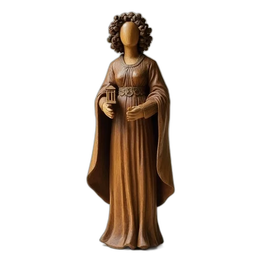 dress, 3d render, small, antique transparent PNG cut-out