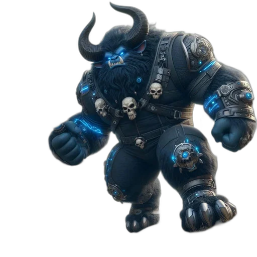 robot, creature, weapon, concept art transparent PNG cut-out