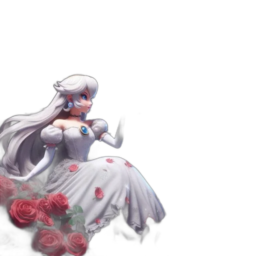 dress, weapon, flower, sword transparent PNG cut-out