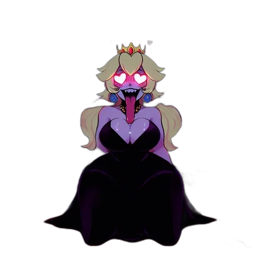 crown, dress, mask, creature transparent PNG cut-out