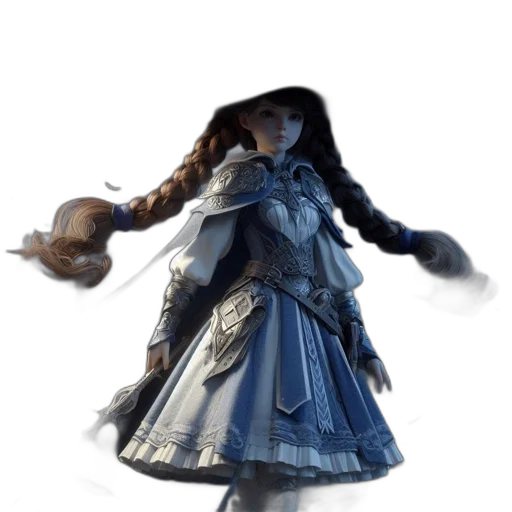 dress, staff, jacket, mask transparent PNG cut-out