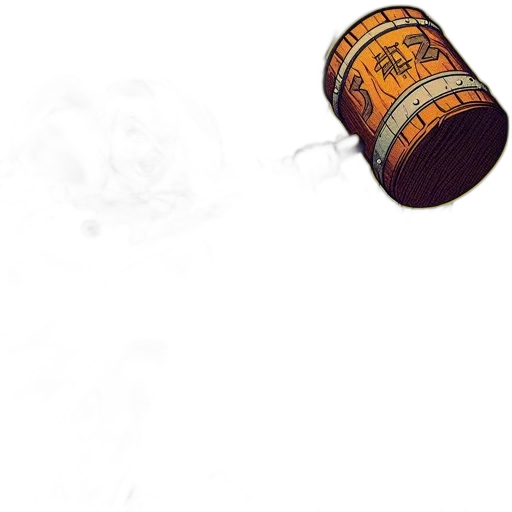 bottle, weapon, staff, crown transparent PNG cut-out
