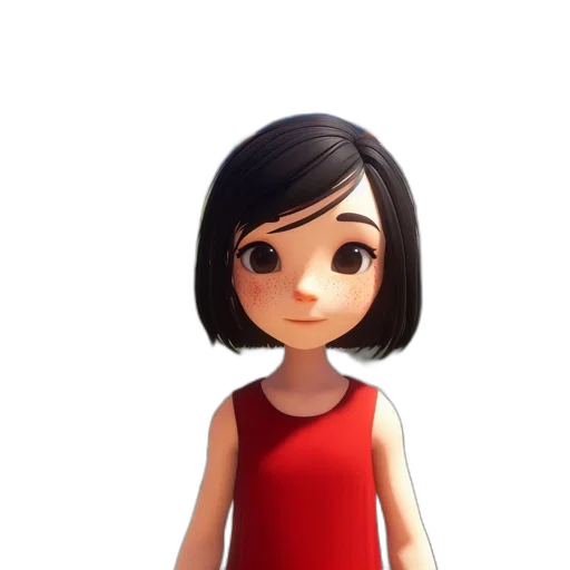 dress, face, staff, robot transparent PNG cut-out