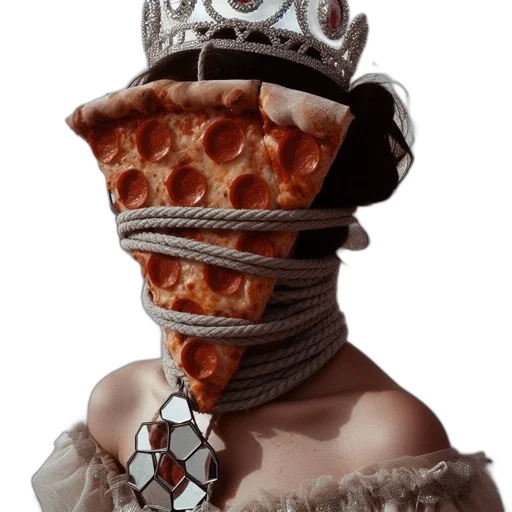 crown, hat, mask, face transparent PNG cut-out