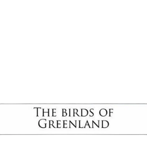 birds, greenland, book, cover transparent PNG cut-out