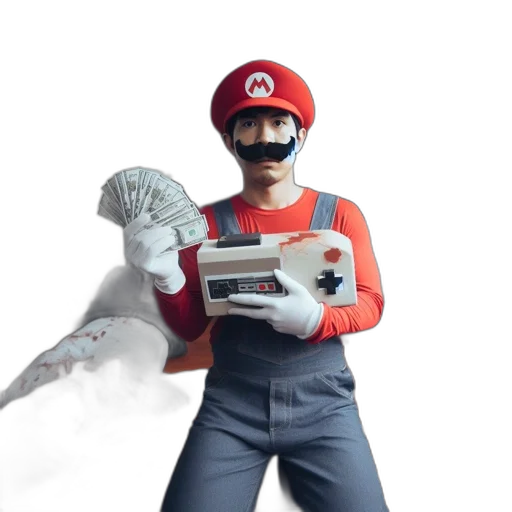 mask, staff, weapon, robot transparent PNG cut-out