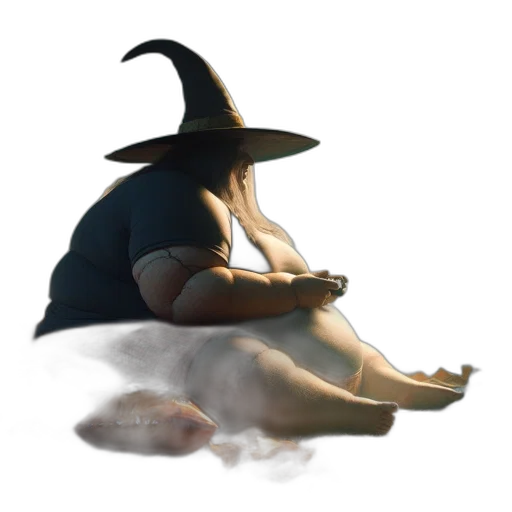 hat, staff, dress, mask transparent PNG cut-out