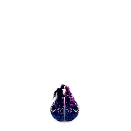 shoes, mask, crown, hair transparent PNG cut-out