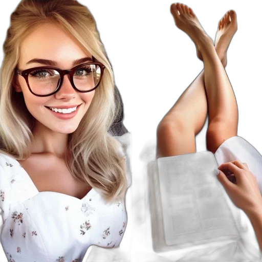 dress, face, furniture, hair transparent PNG cut-out
