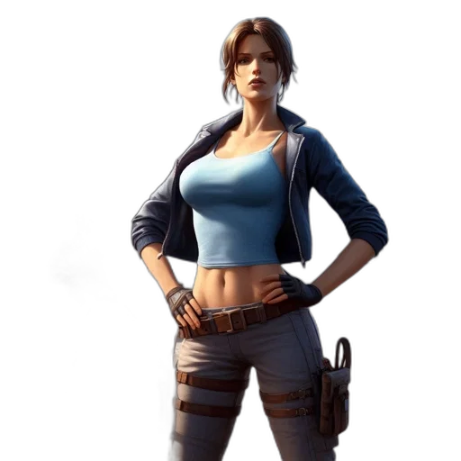 jacket, weapon, staff, concept art transparent PNG cut-out