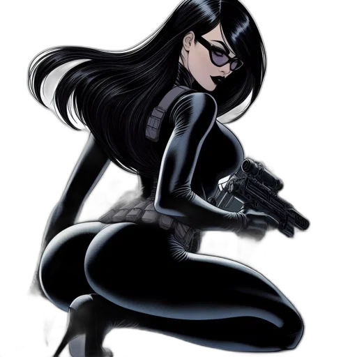 comic book art, concept art, cartoon, fantasy art transparent PNG cut-out