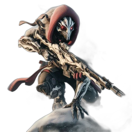 weapon, mask, robot, creature transparent PNG cut-out