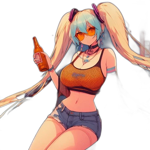 bottle, robot, dress, weapon transparent PNG cut-out