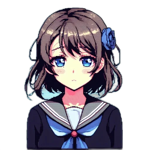 staff, face, flower, mask transparent PNG cut-out