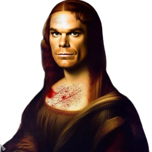 face, hair, photorealistic, comic book art transparent PNG cut-out