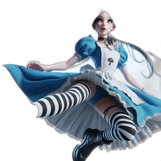 dress, concept art, 3d render, fantasy art transparent PNG cut-out