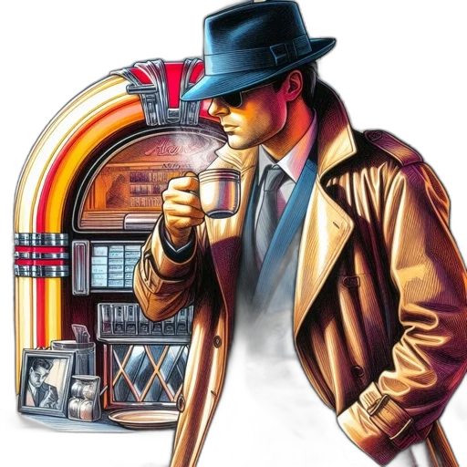 jacket, hat, comic book art, concept art transparent PNG cut-out