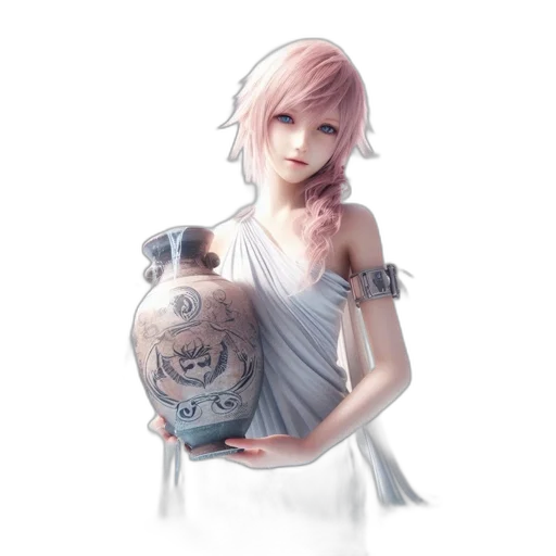 bottle, dress, crown, robot transparent PNG cut-out