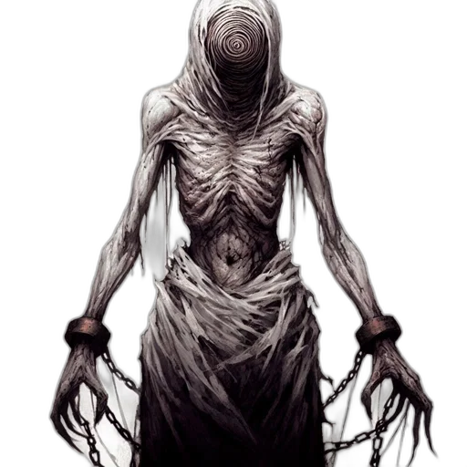 creature, dress, mask, face transparent PNG cut-out