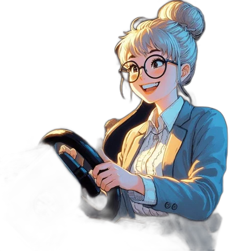 staff, anime, cartoon, concept art transparent PNG cut-out