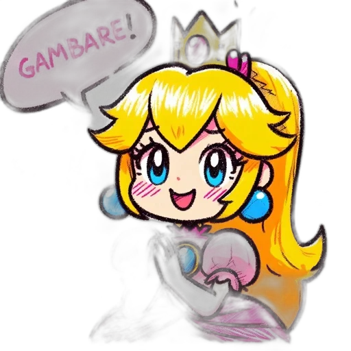 weapon, staff, crown, anime transparent PNG cut-out