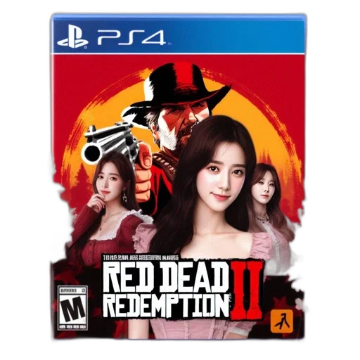 concept art, pixel art, 3d render, red transparent PNG cut-out