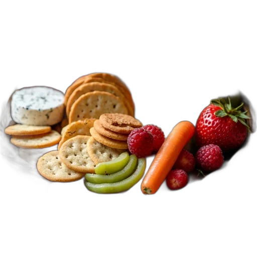 food, photorealistic, overloaded, fruit transparent PNG cut-out